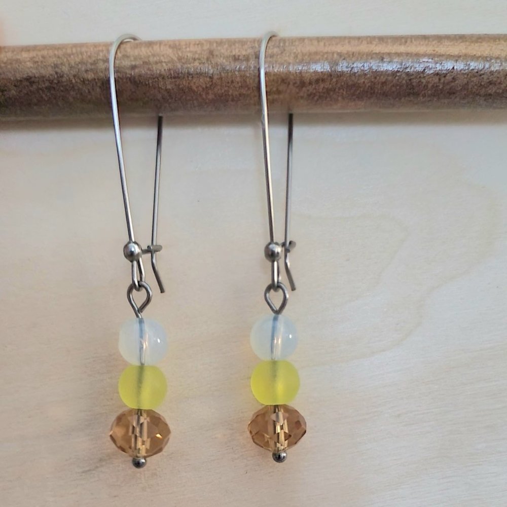 Nature Chic Beaded Earrings